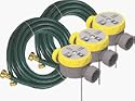 L R Nelson 50182 Strip Lawn Sprinkler Kit