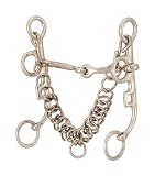 Kelly Silver Star Argentine Snaffle - Stainless Steel - 5 Mouth