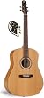Seagull S6 Cedar Slim QI Acoustic-Electric Guitar with Free Tric Case