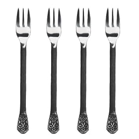 Buy Gourmet Settings Avalon Stainless Steel Cocktail Forks set of 4