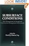 Subsurface Conditions: Risk Management for Design and Construction Management Professionals