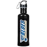 St. Louis Blues NHL 26 oz. Black Stainless Steel Water Bottle