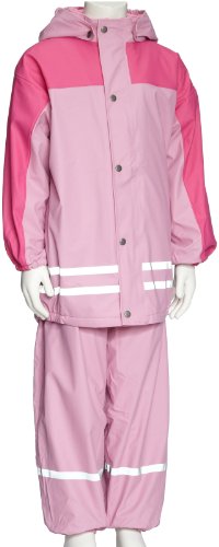 Playshoes Regen-Anzug mit Fleece-Futter 408698 Unisex - Kinder Regenmntel, Gr. 86 Pink (pi Preisvergleich