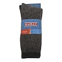 Grey Blend High Tech Thermal Wool Socks - Mens Size 10-13