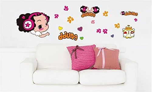 Zieast® Ddung girl Home Living Bedroom Decor Removable Wall Stickers Decal Decoration muraux Autocollant Wandtattoos Wandbilder