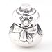 Believe Beads ? 'Snowy the Snowman' Charm Bead will fit pandora/troll/Chamilia Style Bracelets. Slide on slide off