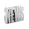 Zeller 10450 Zeitungsst�nder "News", Metall / 42 x 11.5 x 31.5