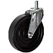 E.R. Wagner Stem Caster, Swivel, Polyurethane Wheel
