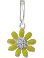Sterling Silver Daisy Charm