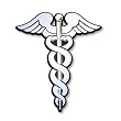 Caduceus Symbol Car Emblem