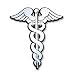 Caduceus Symbol Car Emblem