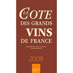 La cote des grands vins de France