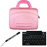 Pink eBigValue Protective Hard Nylon Cube Carrying Case with Handles For Sa ....