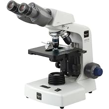 Ample Scientific CM502 Nexcope Plan Objectives Professional Binocular Microscope, 4X, 10X, 40X, 100X Magnification, W10X/20 mm Eyepiece