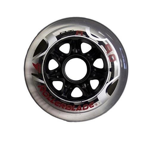 Rollerblade Active 90mm 84A Inline Skate Wheels - 8 Pack 2012