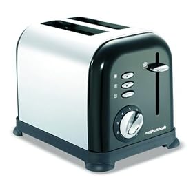 Morphy Richards Accents Collections Chrome 2 Slice Toaster 44097 Chrome