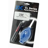 JJC Professional Lens Cleaning Kit (Lens Pen, Blower Brush, Cleaning Cloth) - Perfect for Canon, Nikon, Olympus, Panasonic, Pentax, Samsung, Sony cameras