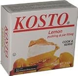 Review Kosto Foods  / Kosto Lemon Pudding 3 oz 24 CT