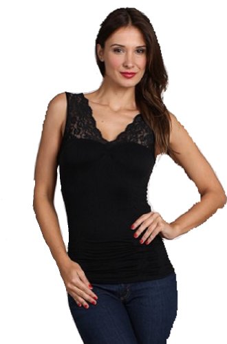M. Rena Lace V-Neck Tank