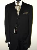 **New Arrival**new Italian 3 Button Business Men Suits 100% Merino Wool 140's~highest Quality and Best Fit Guaranteed~black
