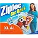 Ziploc Bigbag Heavy Duty, 2 Feet x 1.7 Feet, XL 4 ea