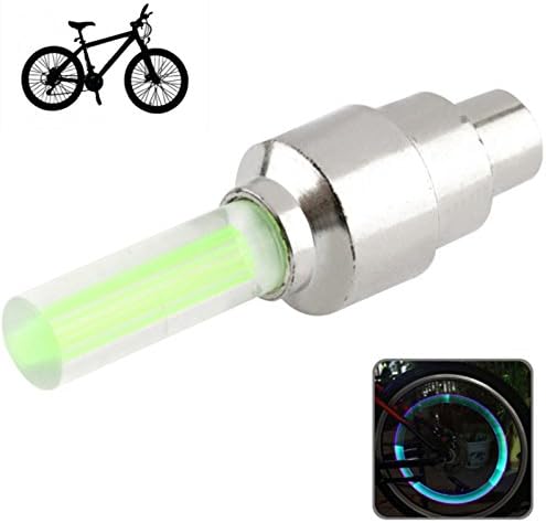 DS-Fireflys Series Motion Activated LED Wheel Lights for Bikes and Cars, Green