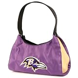 Baltimore Ravens Small Purple Purse (Measures 12.5 W x 6 High)