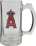 Los Angeles Angels of Anaheim Beer Mug: 3D Logo Glass Tankard
