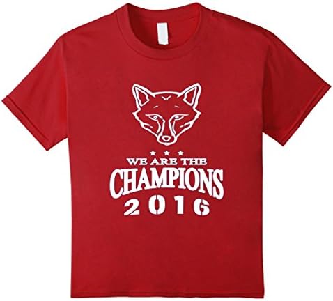 Kids Leicester champions T Shirt 10 Cranberry
