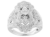 .50CTW DIAMOND STERLING SILVER RING