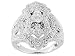 .50CTW DIAMOND STERLING SILVER RING