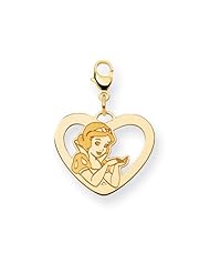 Disney Snow White Heart Lobster Clasp Charm