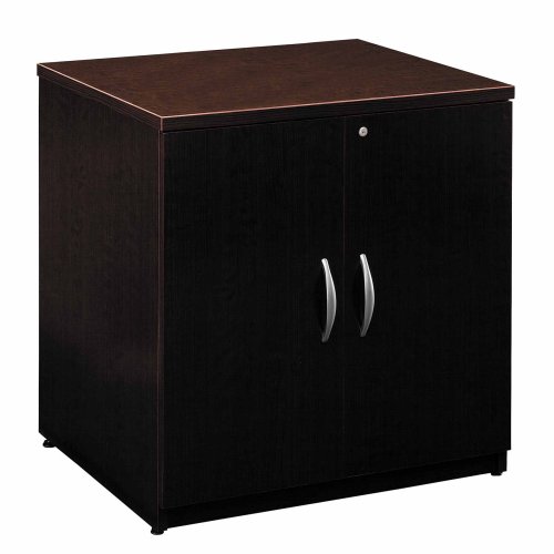 Bush Furniture Series C Mocha Cherry Storage Cabinet 30-Inch