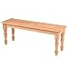 Farmhouse Bench - Unfinished