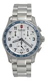 Swiss Army Men's 241121 Classic Chronograph Silver Dial Watch