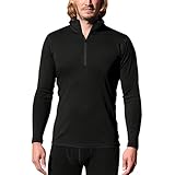 Woolx Men's Merino Wool Quarter Zip Top - Explorer 1/4 Zip