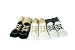 Baby Emporio - 3 Pairs Peace Socks - Anti-Slip - 0-9 months - Organza Gift Pouches