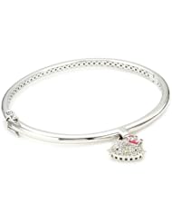 Hello Kitty "Sweet Statement Princess" Sterling-Silver Bangle Bracelet