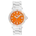 s.Oliver Damen-Armbanduhr Silikon Analog wei� bunt SO-2151-PQ