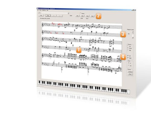 PianoMaestro Learning System - Fits Kawai baby grand upright MP10 MP-10 CE200 CE-200 EP3 / P85 P95