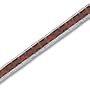 Full of Sparkle 16.75 carats total weight Princess Cut Garnet Gemstone Tennis Bracelet in Sterling Silver