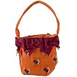 Virginia Tech - Small Bow Bucket Purse