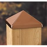 4x4 Polished Copper Post Point