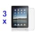 For Apple Ipad 2 New Premium Reusable Screen Protector with Cleaning Cloth (pack of 3)