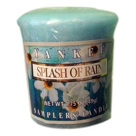 Splash Of Rain Sampler / Votive Yankee Candle
