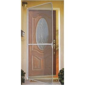 INSTANT DOOR SCREEN (606)- Keep your home ventilated and insect free with this quick fit door. Folds away when not in use.
