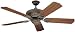 Craftmade CV52BS and B5/52S - XX Cordova Ceiling Fan in Brownstone