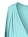LE3NO Womens Draped V Neck Sleeveless Top with Stretch