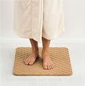 Gaiam All-Natural Sustainable Cork Bath Mat (35"L x 23"W x "D) Large
