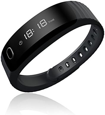 YoSo Fitness Tracker Sports Band - Bluetooth 4.0 Connectivity - Real-Time Message and Pedometer - Sports, Work and Outdoor Activity - Smartphone App Included